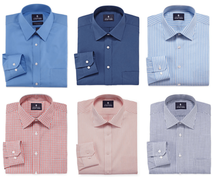 Stafford dress shirts men