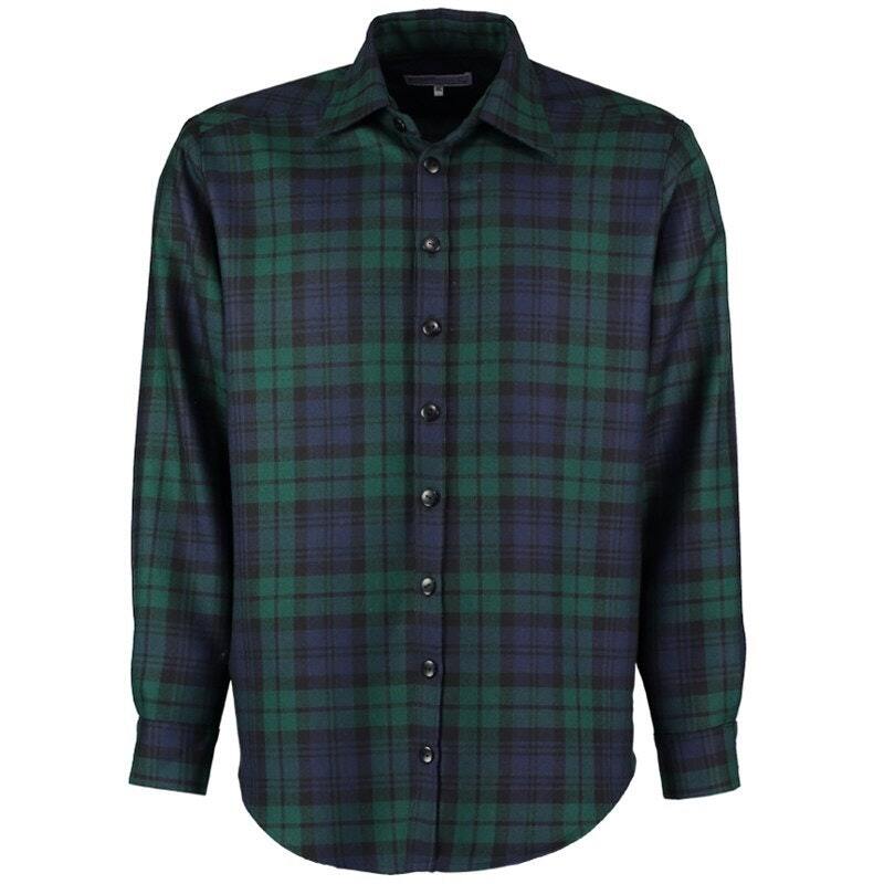 Mens tartan dress shirt