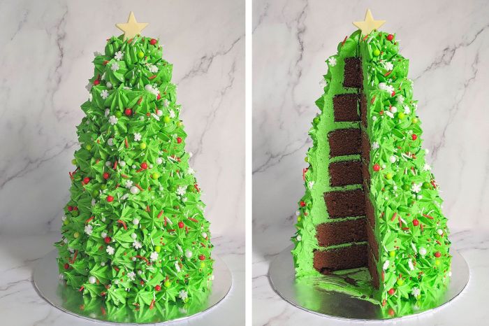 How to make a tree cake decoration