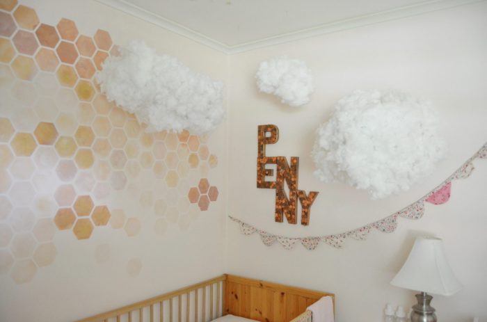 How to make a hanging cloud decoration