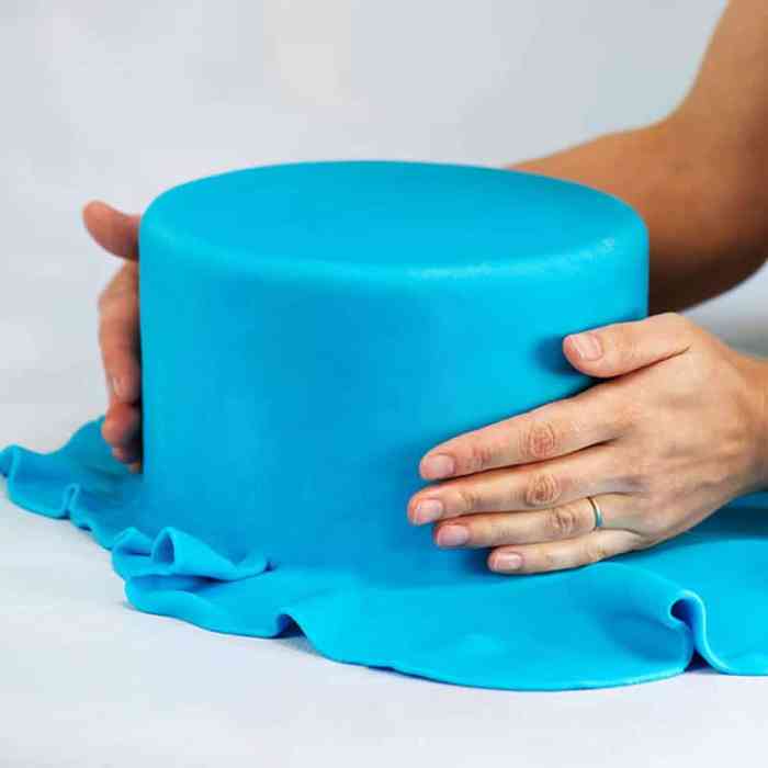 How to make fondant for a cake decoration