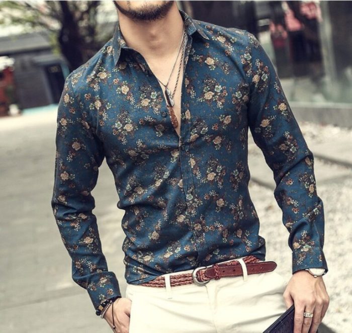 Trendy dress shirts for men