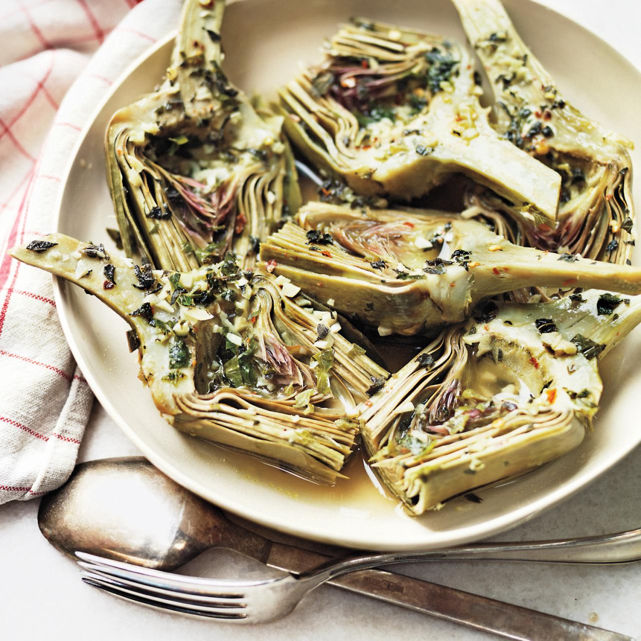 How to cook artichokes indian style